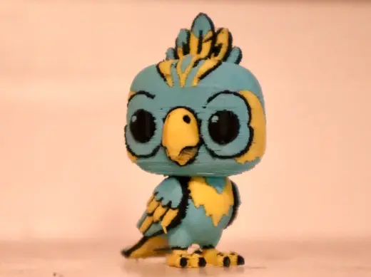 Tropical Parrot Funko Bird Multicolor