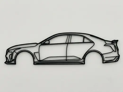Cadillac CT4-V Blackwing Wall Art
