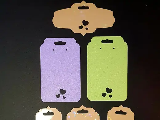Long & short earrings display Stand - 18min print!