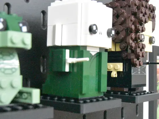IKEA Skadis Bracket for BrickHeadz