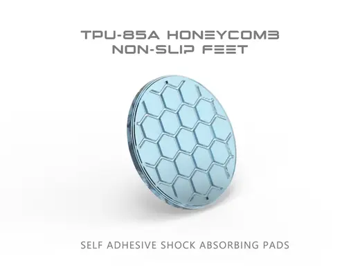 Honeycomb TPU85A anti-slip foot pads
