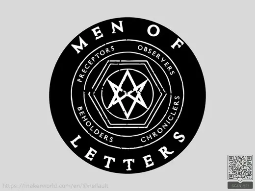 Supernatural 'Men of Letters' Coaster