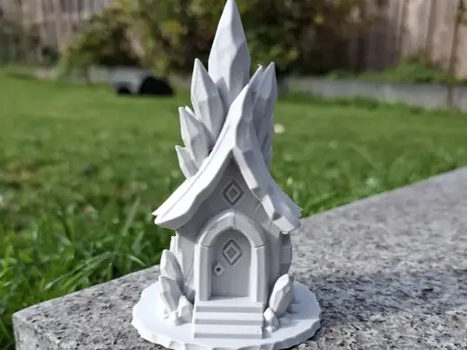 Crystal House – Fantasy Miniature Hut