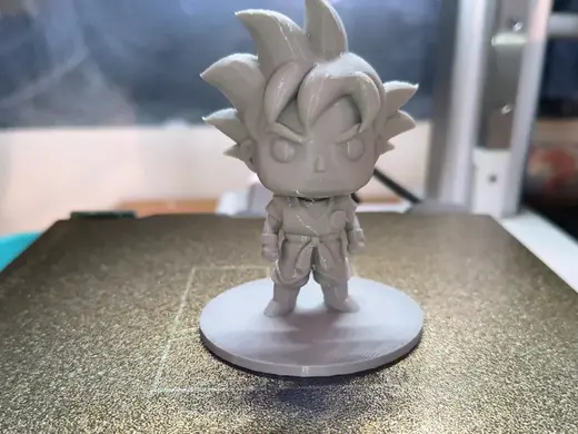 Goku ssj god chibi
