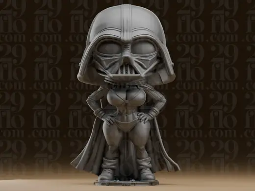 #264 Vaderness Sexy Cartoon Figurine