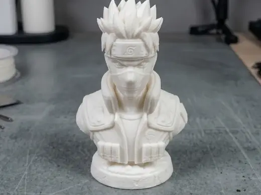 Naruto & Kakashi Fusion Bust 3D Print Model 3