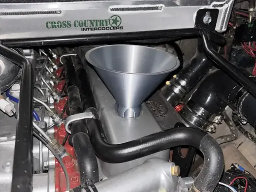 Nissan Patrol TD42 Threaded Funnel