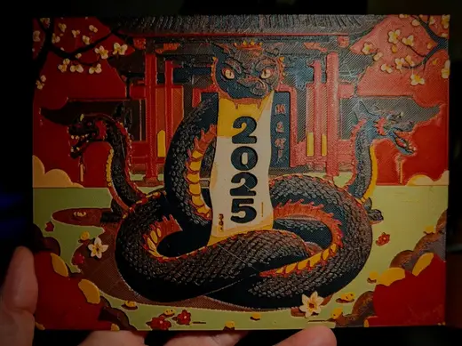 Year of the snake is coming :)