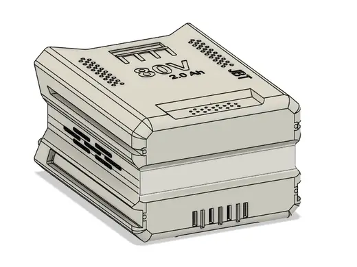 80V GreenWorks - Kobalt 2.0 - 2.5 ah battery case