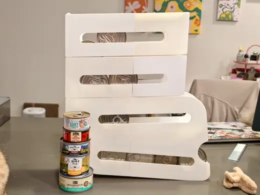 Cat Wet Food Can Dispenser Mult. Size w/ Expansion