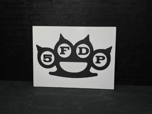 Magnet Schild " Five Finger Death Punch"