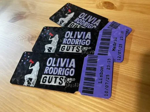 Entrada OLIVIA RODRIGO GUTS SPILLED WORLD TOUR