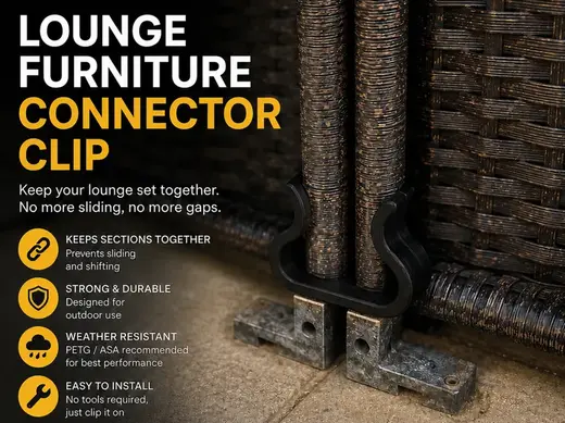Lounge Furniture Connector Clip