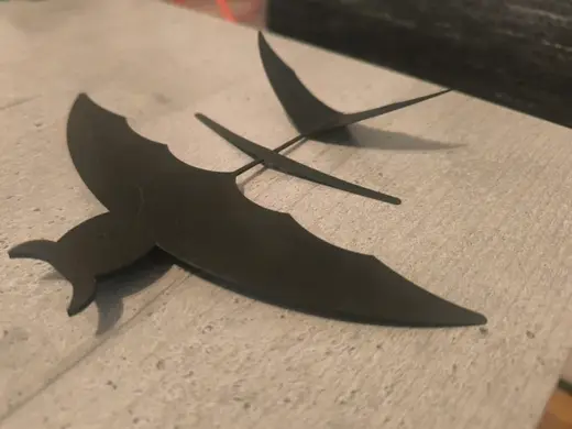 Flying mini bat - mini airplane 9.0