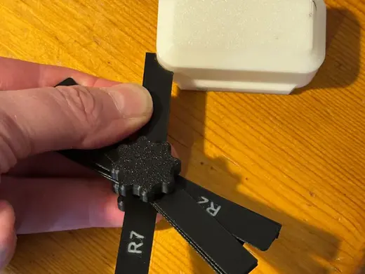 Folding Radius Gauges - Snap together