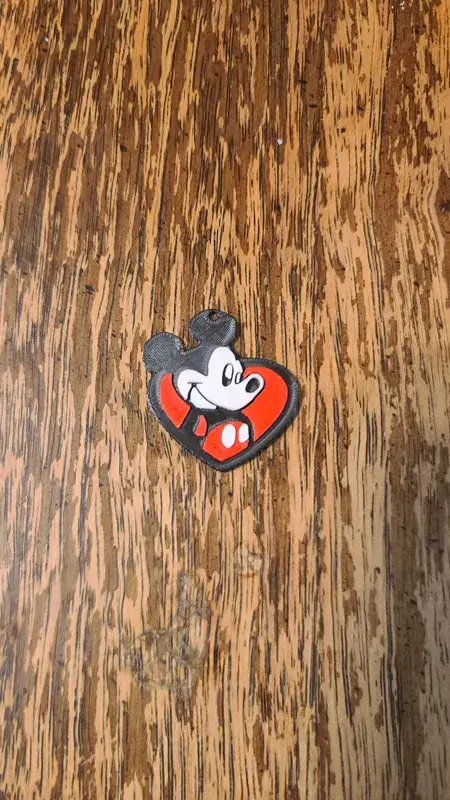 Mickey Heart Earrings 2