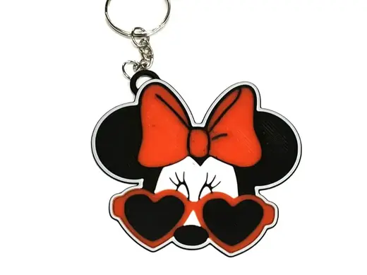 Minnie Mouse keychain