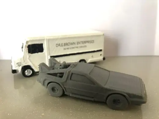 DeLorean retour vers le futur
