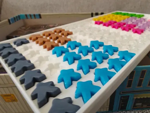 Rolling Heights board game organiser insert