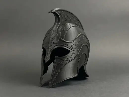 Elven Helmet – Detailed Fantasy Cosplay or Display