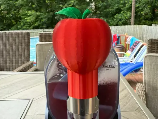 Ninja Slushi Red Apple Topper