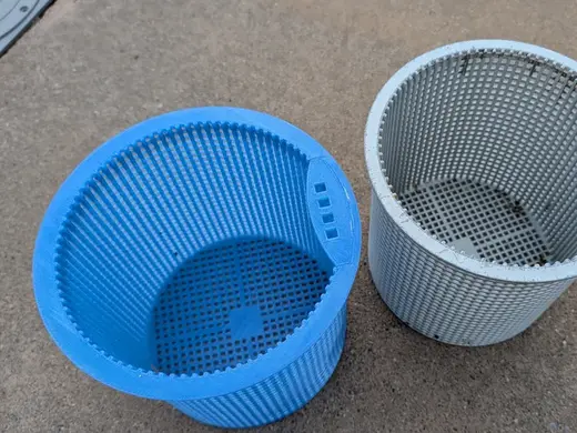 Inground Pool Skimmer Basket Replacement