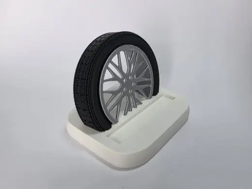 Car Wheel Business Card Holder