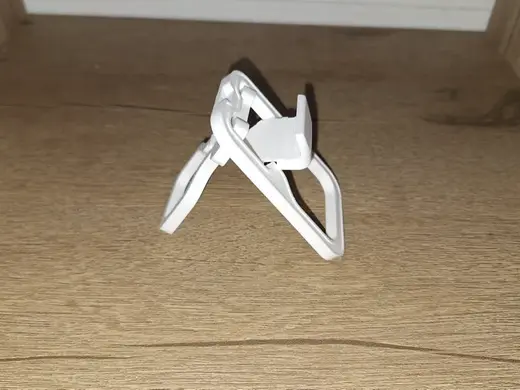 Foldable phone stand and keychain! PRINT IN PLACE!