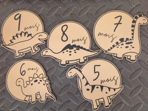 Baby Milestone Dino