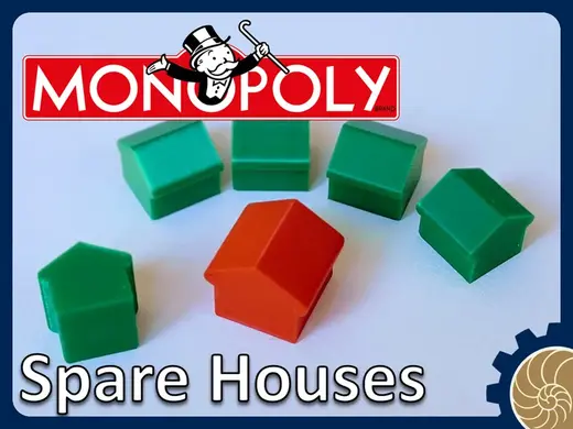 Monopoly - Original Houses and Hotels