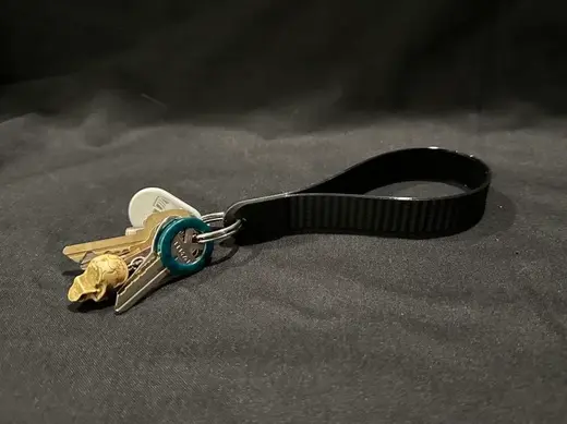TPU Wrist Lanyard Key Fob Strap - PETG Clip