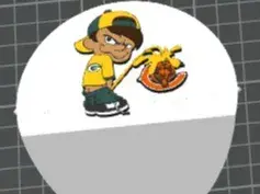 car cup holder trash can Packers pee on bears lid