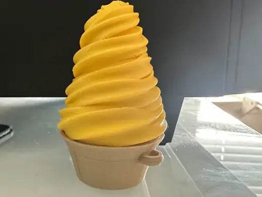 Dole Whip Disney Keychain