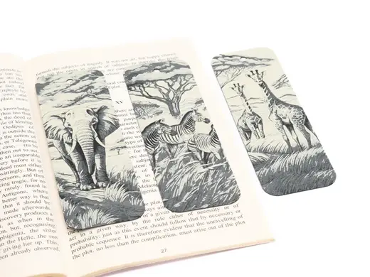Savanna Wildlife Bookmarks