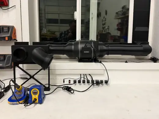 4" Exhaust Pipe Y Splitter with Blast Gates