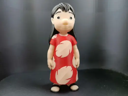 Lilo Figure 10cm Lilo & Stitch Fan Art Figure