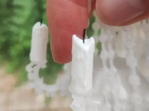 1:12 Dollhouse Candles - Melted