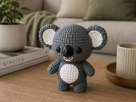 Cute Knitted Koala