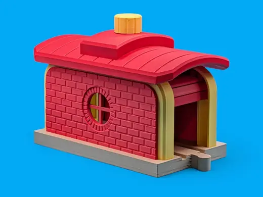 Customizable Brio / Ikea Compatible Train Shed