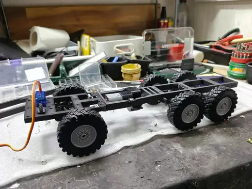 RC TRUCK/OFFROAD TYRE AND RIM