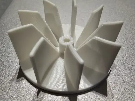 Vacuum impeller for Rowenta hair clipper