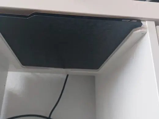 Hanging Build Plate Holder (under Desk / Shelf)