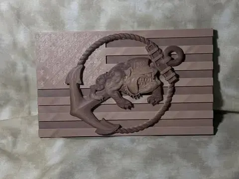 Marines Devil Dog USMC On American Flag