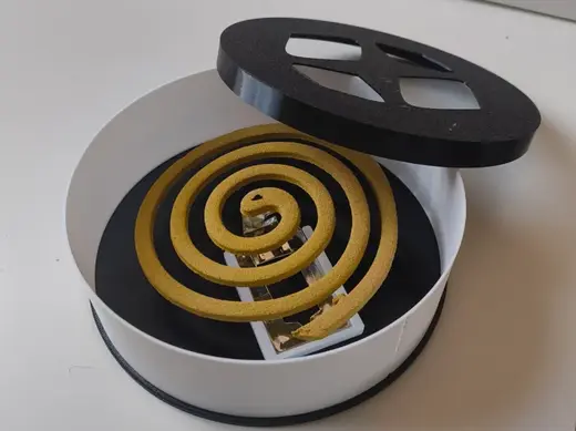 Porta Spirale zampirone zanzara orizzontale