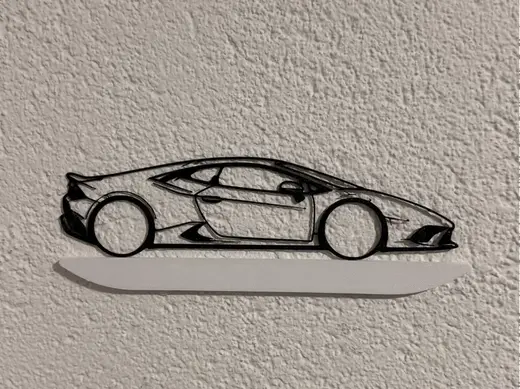 Lamborghini Huracan Evo wallart car