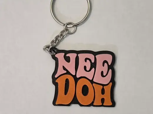 NeeDoh Keychain