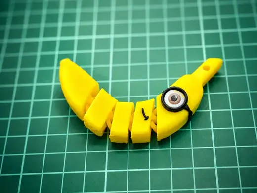 Minions Llavero Banana Flexi inspirado en Minions
