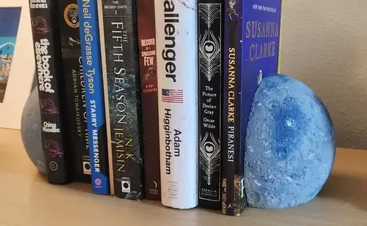 Moon Bookends