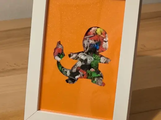 Charmander purga - IKEA RÖDALM - 10x15 cm