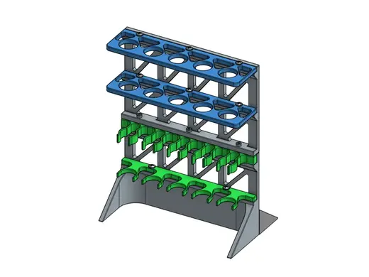 Specimen Rack for Size Exclusion Chromatography